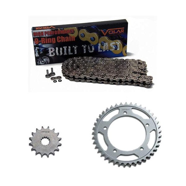 Nickel for 2006-2008 Yamaha YZF R1 Volar O-Ring Chain and Sprocket Kit